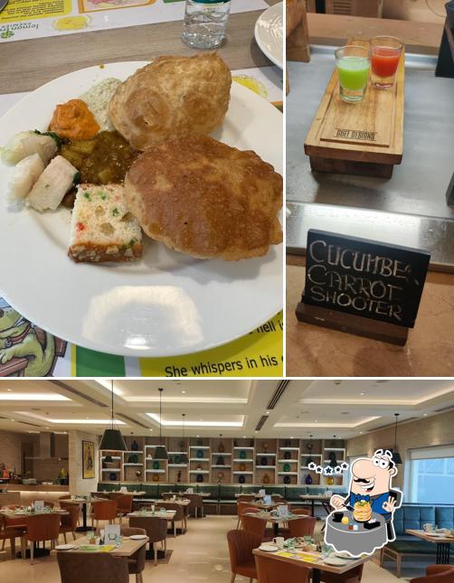 Among different things one can find food and interior at Citrus cafe
