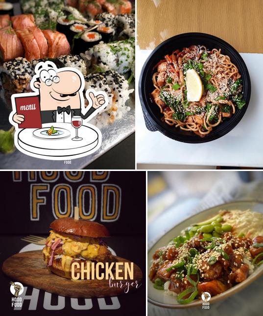 Cibo al Hood food