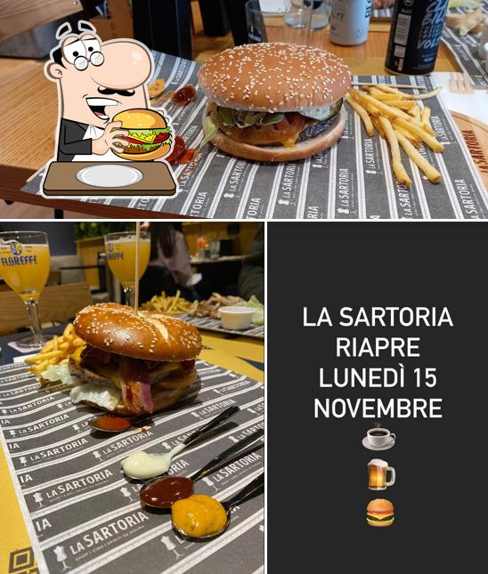 Prenditi un hamburger a La Sartoria