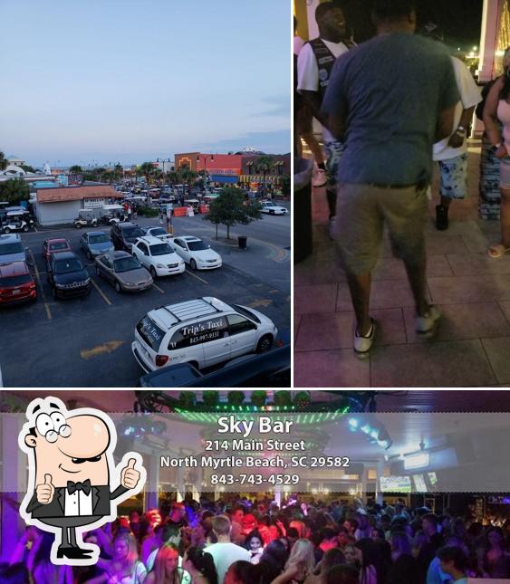 Here's a picture of Sky Bar