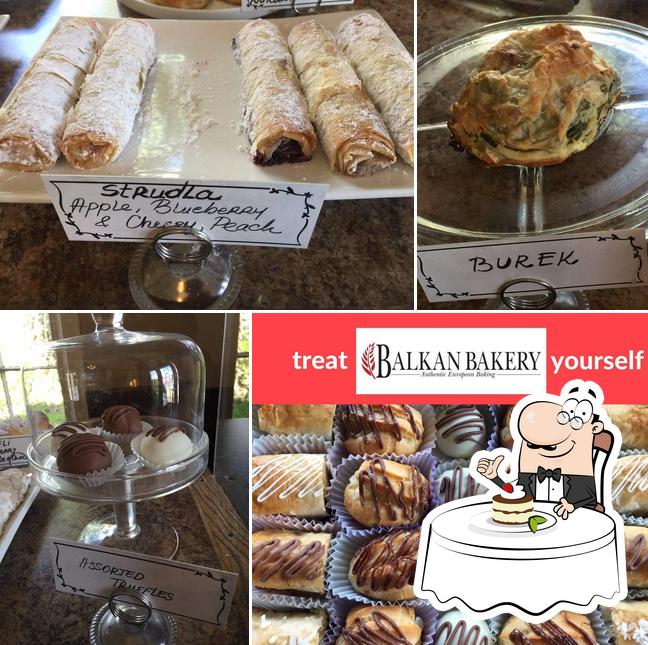 Balkan Bakery provides a selection of desserts