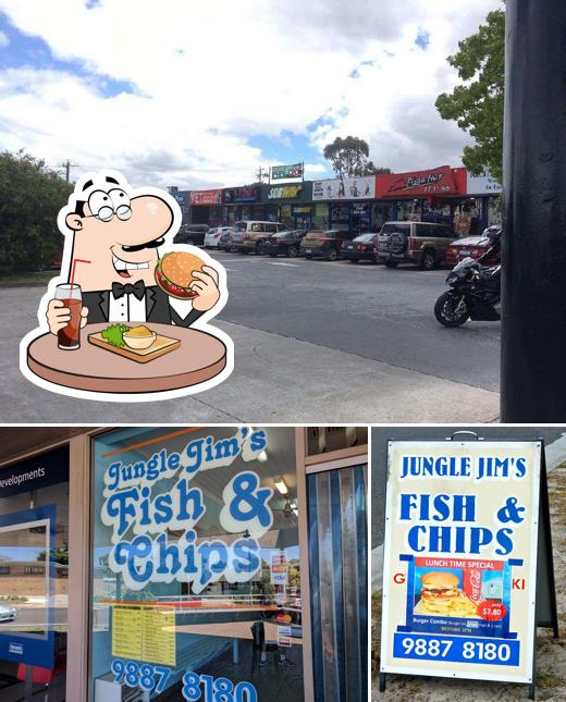 Jungle Jim's Fish & Chips, Vermont South Restaurant menu, prices