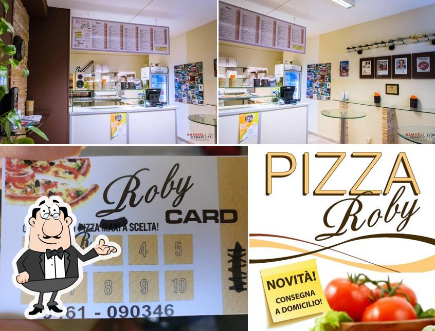 Gli interni di Pizza Roby Trento
