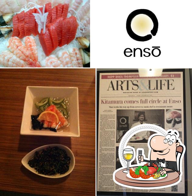Попробуйте блюда с морепродуктами в "Enso Sushi & Japanese Cuisine"
