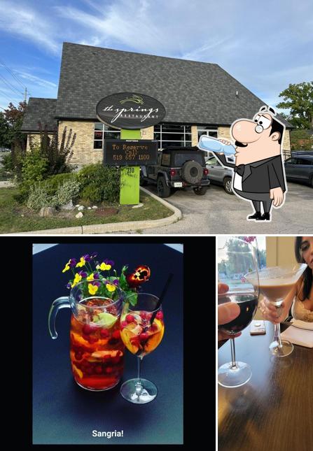 The Springs Restaurant in London Restaurant menu and reviews