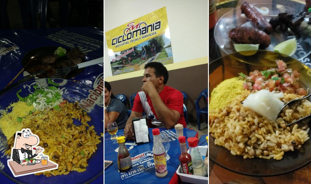 Comida em Churrasco do lameck