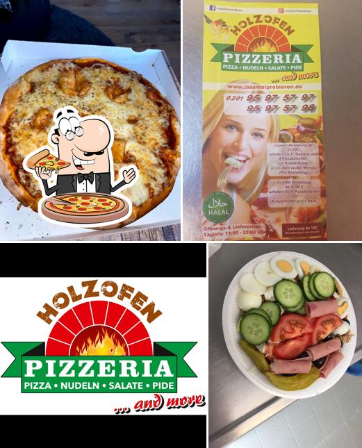 A Holzofen Pizzeria Essen, vous pouvez prendre des pizzas