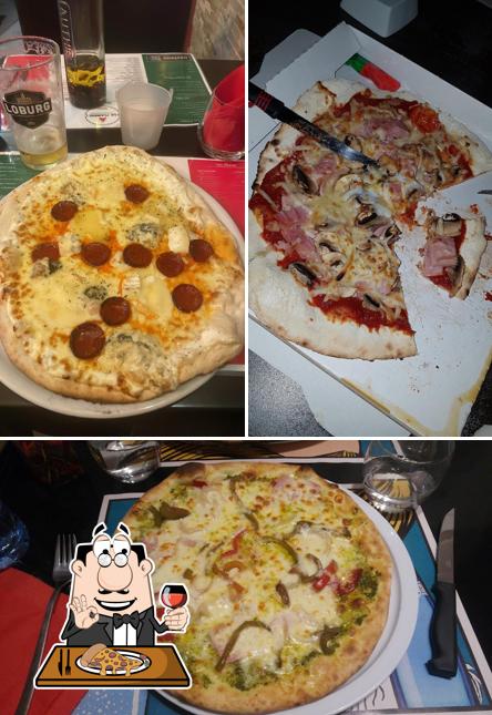 Choisissez des pizzas à La Flambée