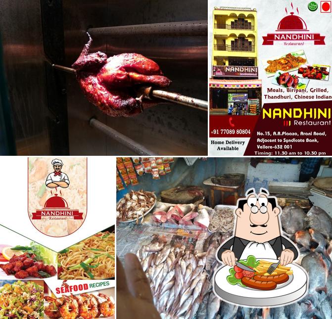 Meals at Nandhini Restaurant Non Veg - Arani Road,Vellore