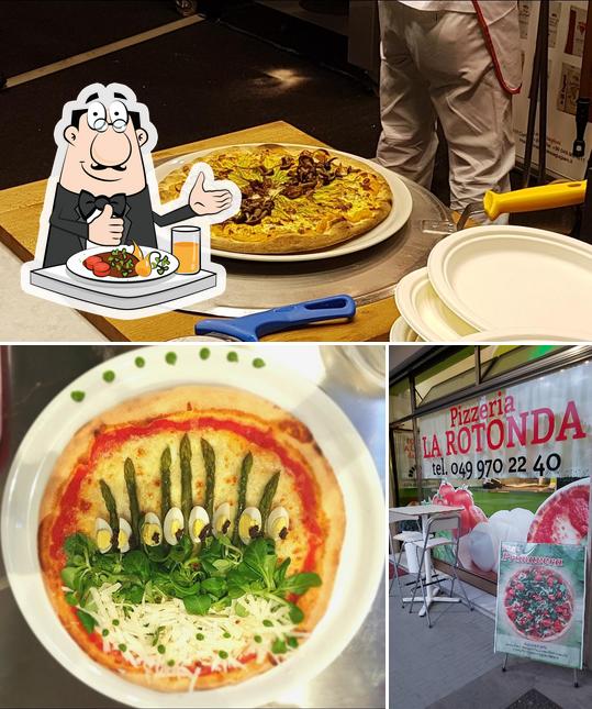 Pizzeria La Rotonda si caratterizza per la cibo e interni