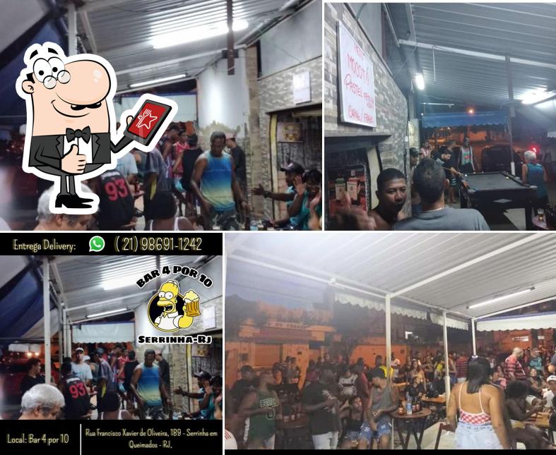 Bar 4 por 10 serrinha