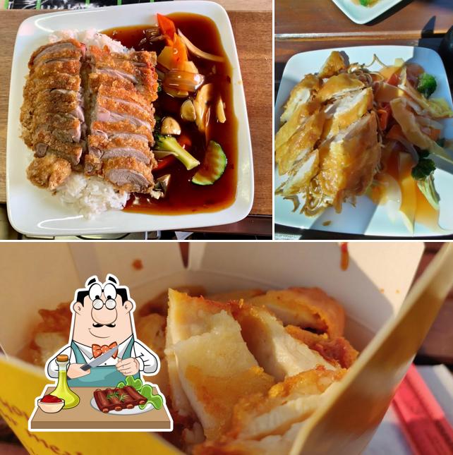 Côtes levées de dos à Dàm Asia