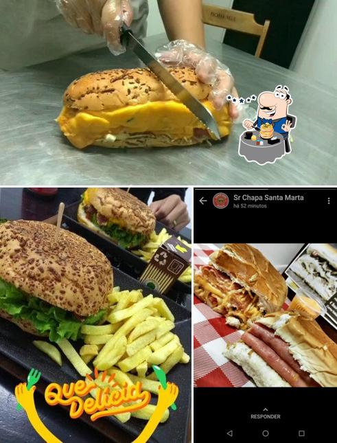 Comida em Senhor Chapa Burger Delivery