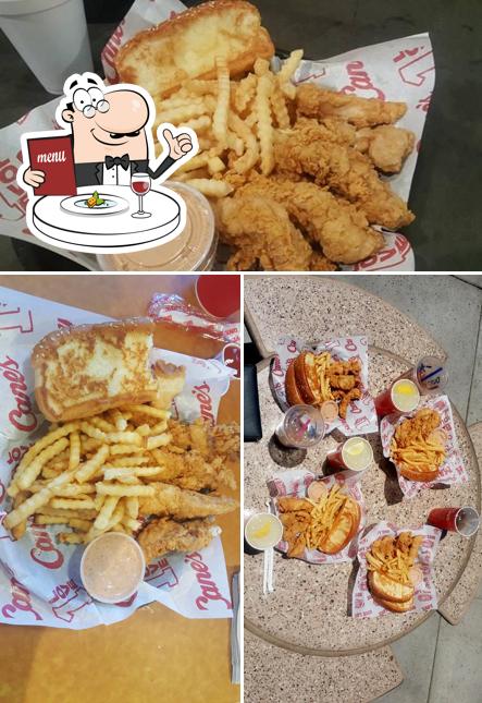 Raising Cane's Chicken Fingers, 2370 S Val Vista Dr in Gilbert Restaurant menu and reviews