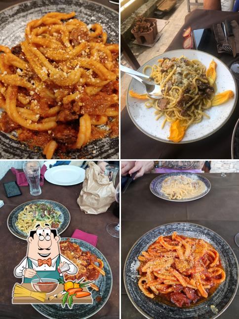 Spaghetti alla bolognese al Hostaria Romana Enrico
