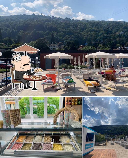 Guarda la immagine che presenta la esterno e cibo di Lido di Stresa
