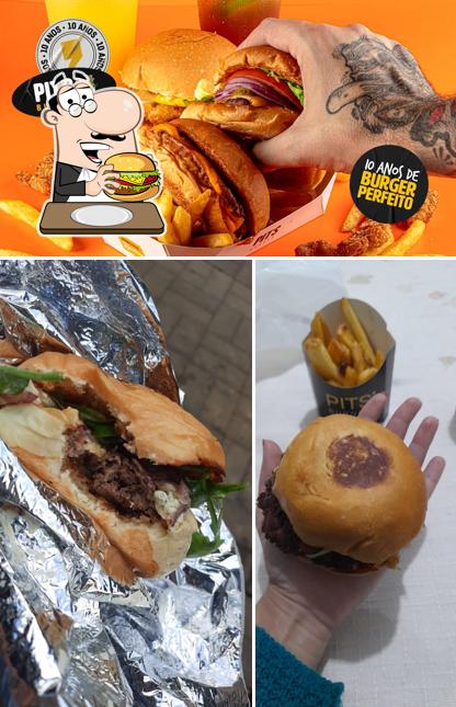 Try out a burger at Pit's Burger