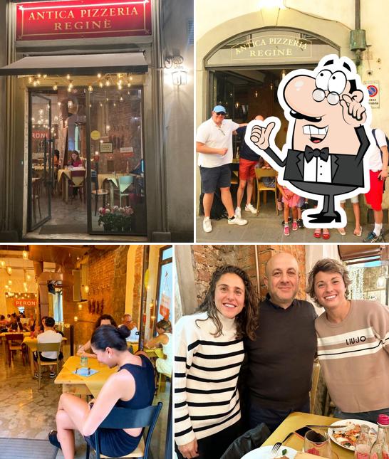 Gli interni di Antica Pizzeria Reginè Firenze