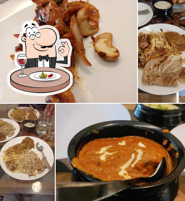 Meals at Biryani cafe