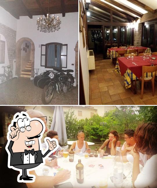 Gli interni di Antica Osteria Etrusca