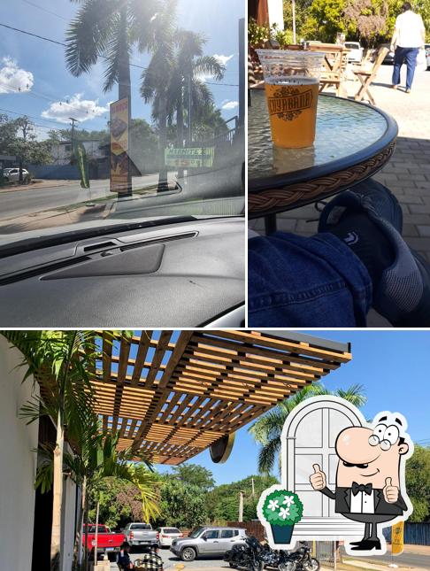 O exterior do Empório Grill
