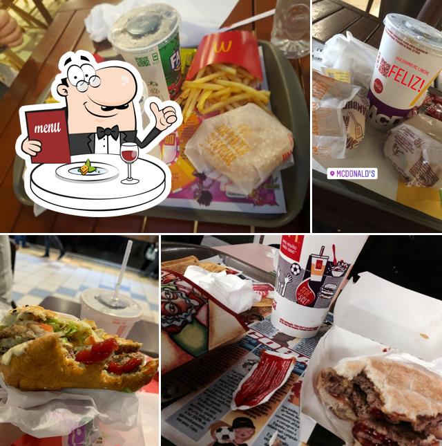 Comida em McDonald's