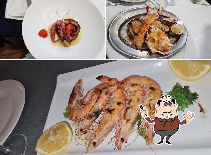 Platti al Osteria Tre Torri