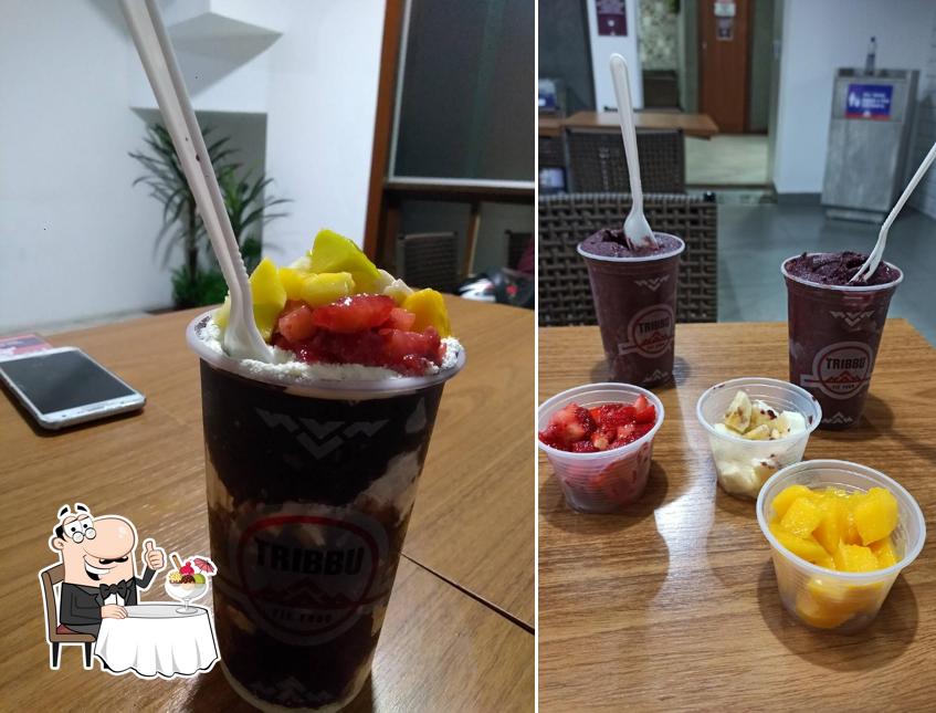 Tribbu Açaí e Café - Centro oferece uma seleção de sobremesas