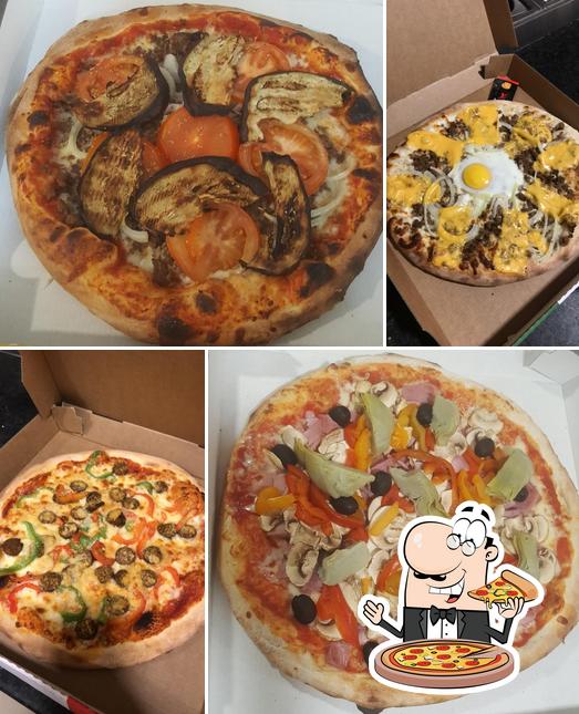Choisissez des pizzas à Alliance Pizza