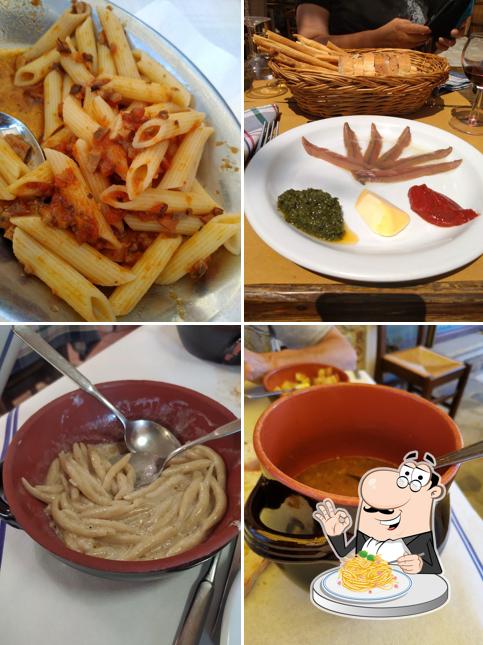 Spaghetti alla carbonara al Locanda Occitana Ca' Bianca