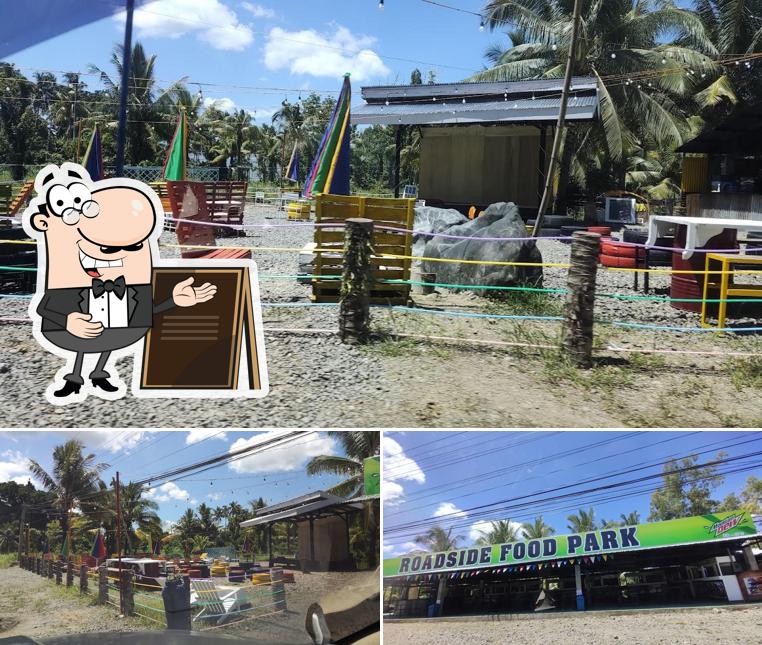 La parte exterior de Roadside Food park