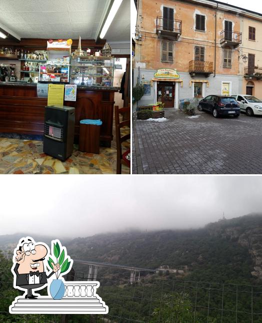 Questa è la immagine che raffigura la esterno e bancone da bar di Trattoria della Posta
