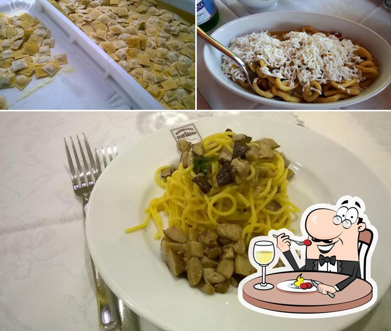 Platti al Ristorante GRAN SASSO San Gabriele