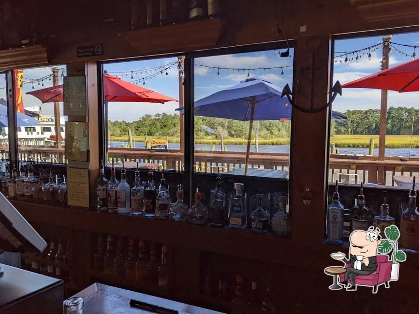 Seabrisa's Waterfront Seafood Restaurant in Little River Restaurant
