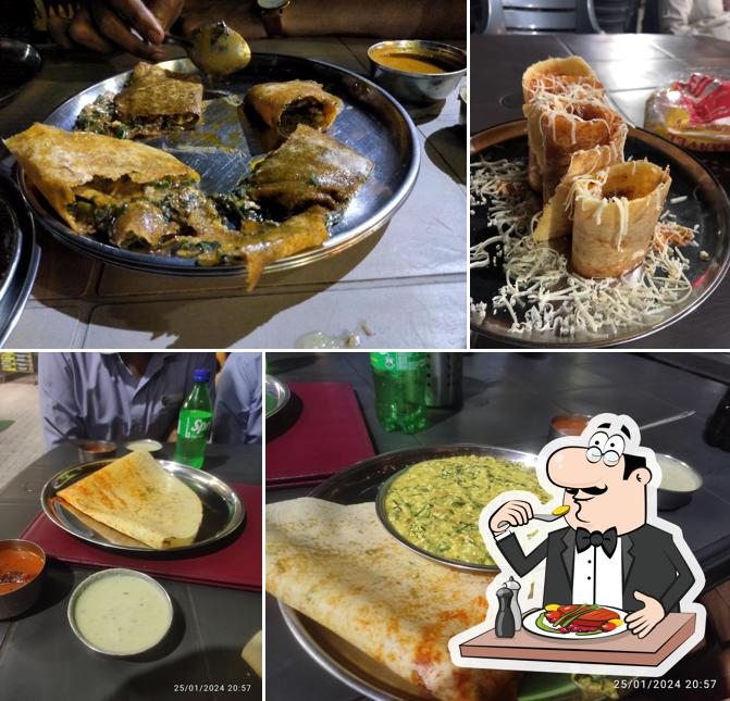 Food at Surti Dhosa