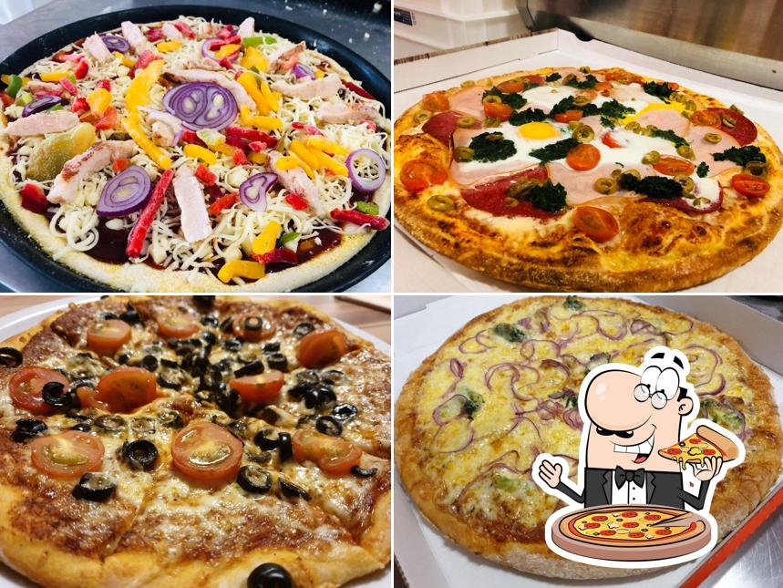 Choisissez différents genres de pizzas