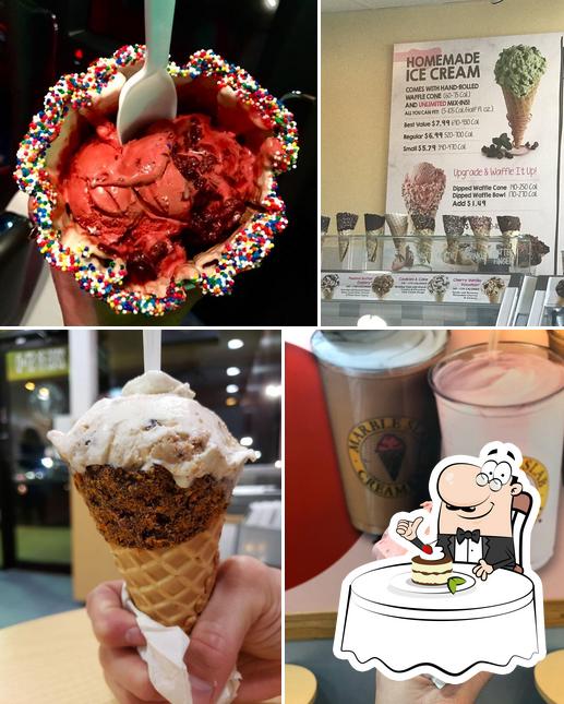 Marble Slab Creamery in Galveston Restaurant menu and reviews