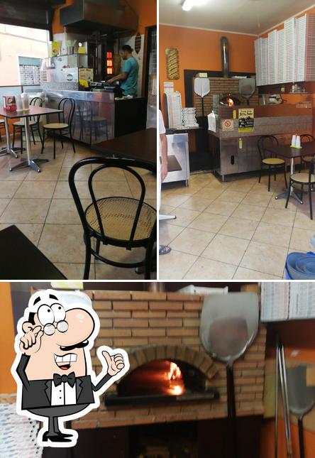 L'intérieur de Pizzeria King