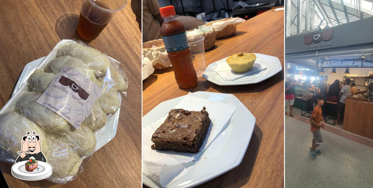 Bolo de chocolate em Quitanda do Café