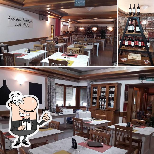 Albergo Ristorante Fratte si caratterizza per la interni e bevanda