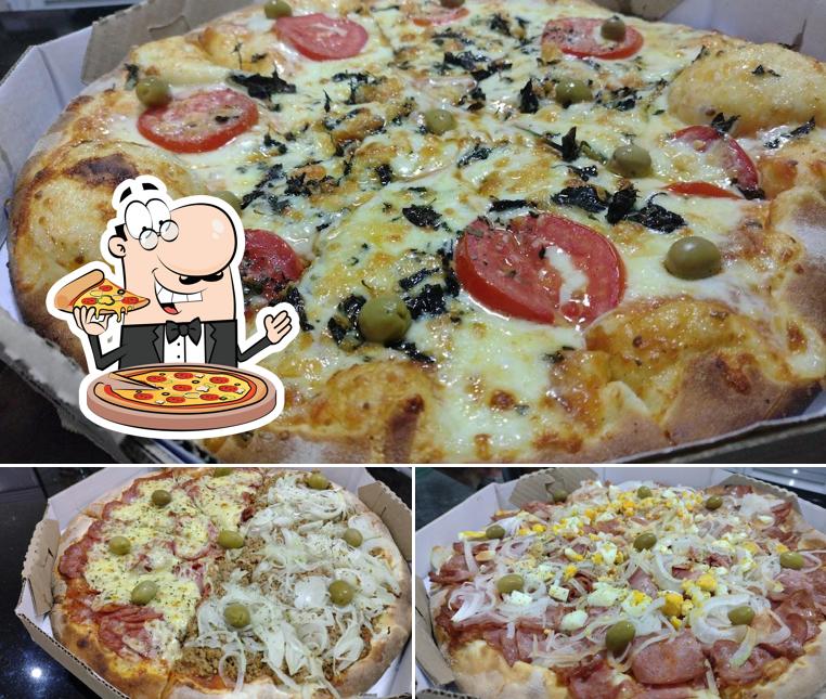 No Pizzaria E Restaurante Potenza, você pode conseguir pizza