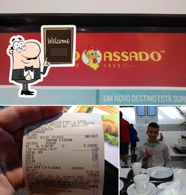 See this picture of Frango Assado
