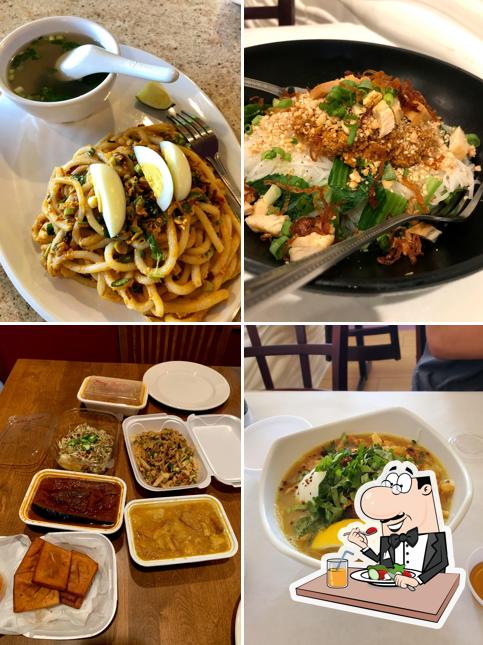 Meals at Pa Lian Burmese Restaurant