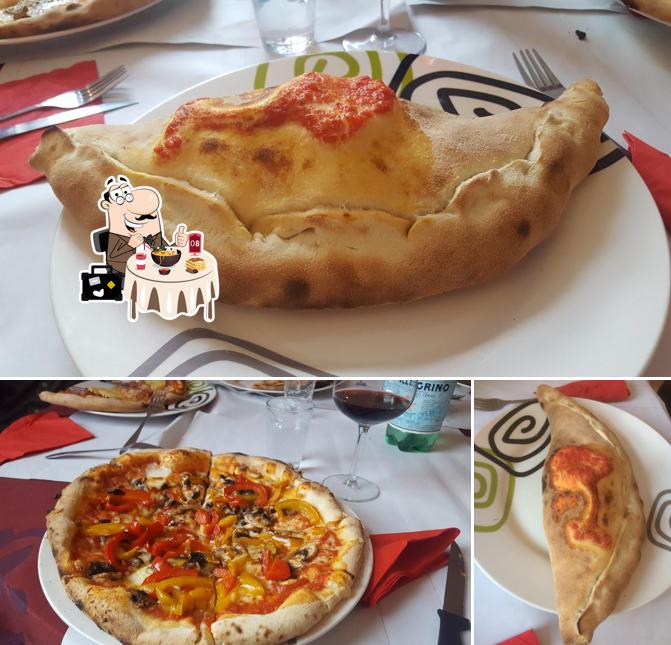 Essen im Passione Della Pizza