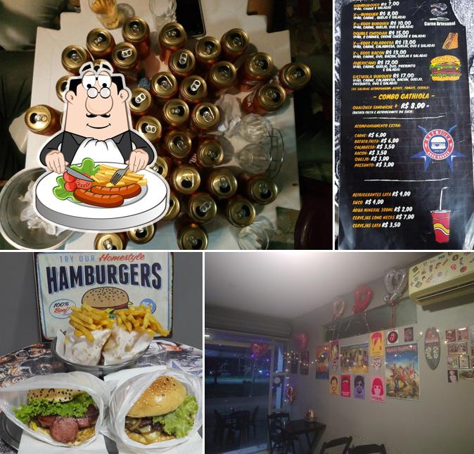 Comida em Gathiola Rock Burger