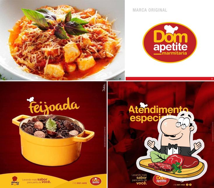 RESTAURANTE DOM APETITE oferece refeições de carne