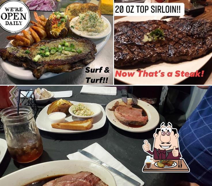 Get meat dishes at Elbow Room