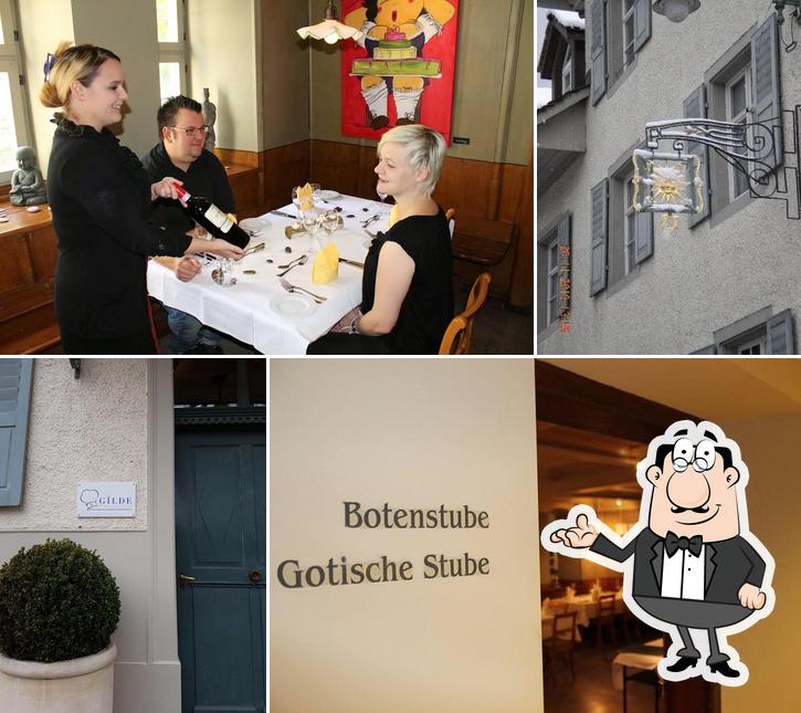 Dai un'occhiata agli interni di Gasthaus zur Sonne