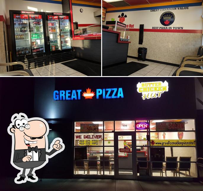 L'intérieur de Great Canadian Pizza - Butter Chicken Hut