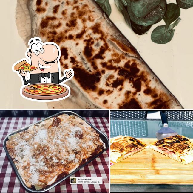 Choisissez des pizzas à Les Piadines de Faustine